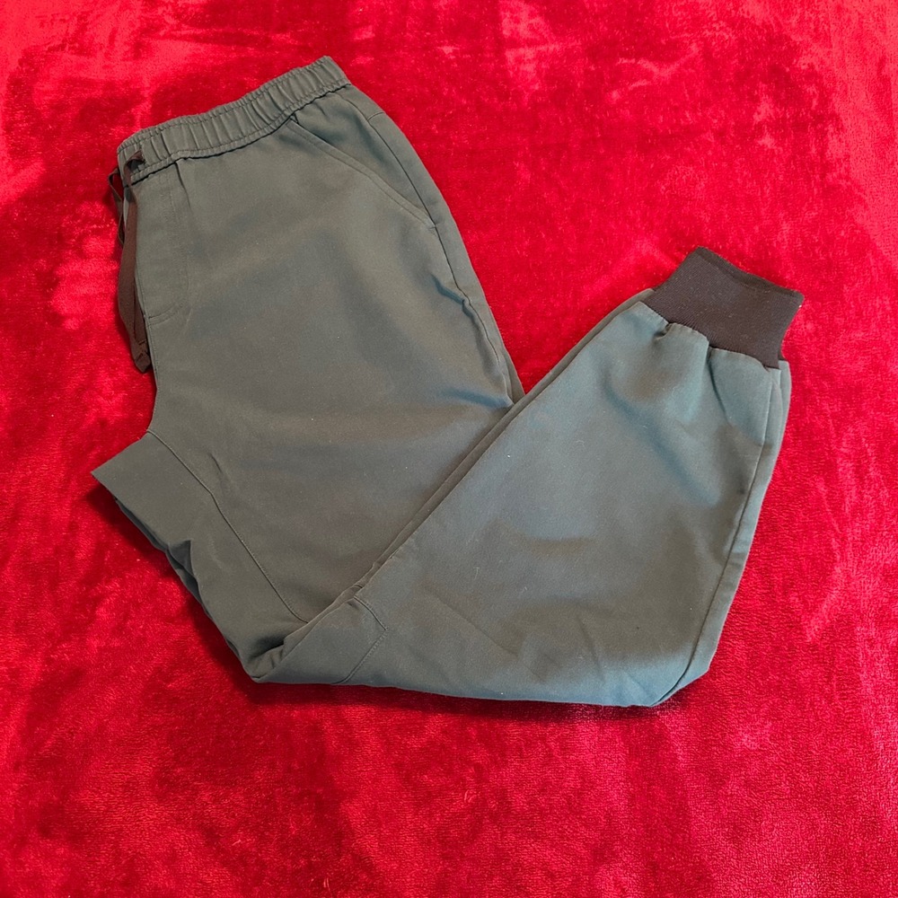 FIGS Zamora Jogger Scrub Pants Mens‎ Medium Short Green M23SW2017S Technical